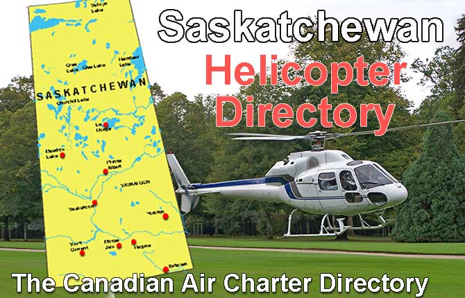 Saskatchewan helicopter charters
